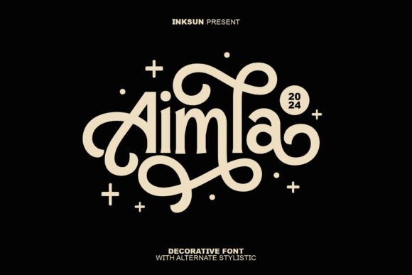 Aimla: A Playful Display Font for Memorable Branding