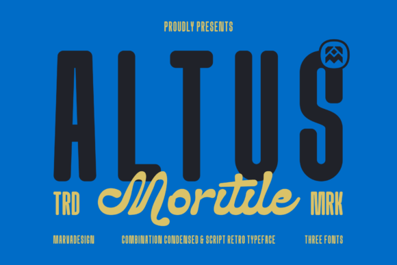 Altus Moritile: A Bold Display Typeface for Marketers