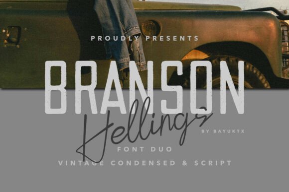 Branson Hellings: A Premium Font for Brand Identity