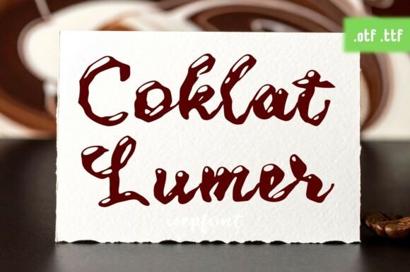 Coklat Lumer: A Premium Display Font for Branding