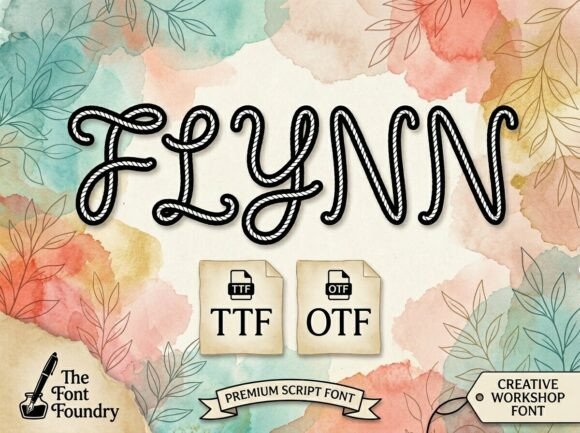 Flynn: A Premium Display Font for Web Design