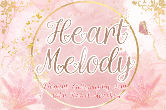 Heart Melody: A Premium Script Font for Web Design