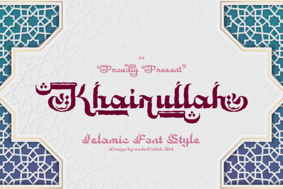 Khairullah: An Elegant Display Font for Crafters