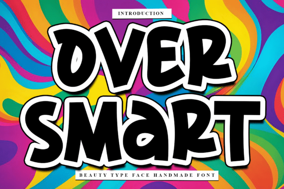 Over Smart: A Premium Display Font for Marketers