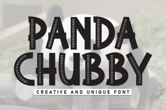 Panda Chubby: A Playful Display Font for Marketers