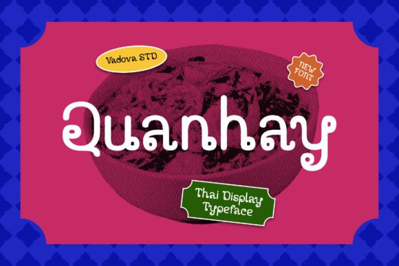 Quanhay: A Playful Display Font for Crafters