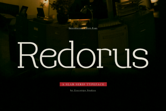 Redorus: A Slab Serif Font for Makers