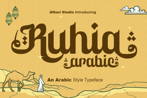Ruhia Arabic: A Modern Display Typeface for Editors