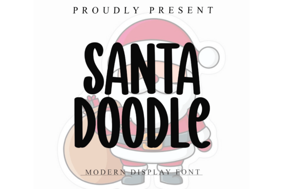 Santa Doodle: A Rhythmic Script Font for Crafters