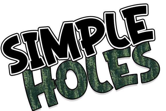 Simple Holes: A Rhythmic Display Font for Editorial Design