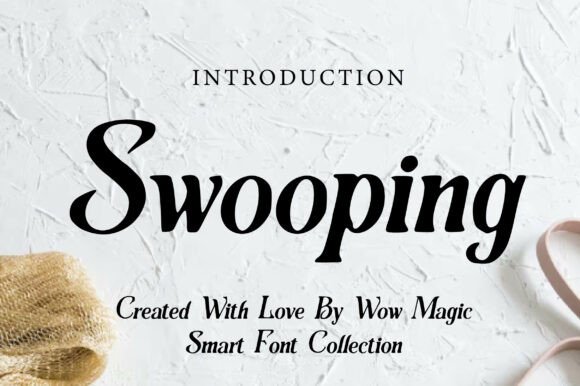 Swooping: An Elegant Serif Font for Business Branding