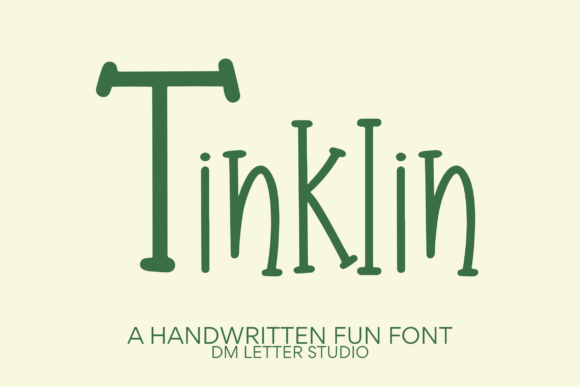 Tinklin: A Playful Display Font for Modern Web Design