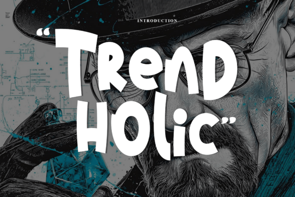 Trend Holic: A Modern Script Font for Brand Identity
